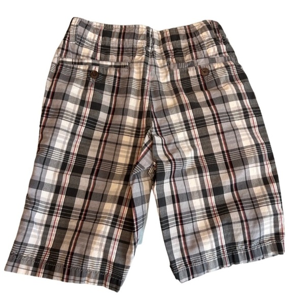 𝅺ARIZONA Jeans Co Boys Shorts with Adjustable Waist, Plaid Size 14 Reg - Picture 6 of 9